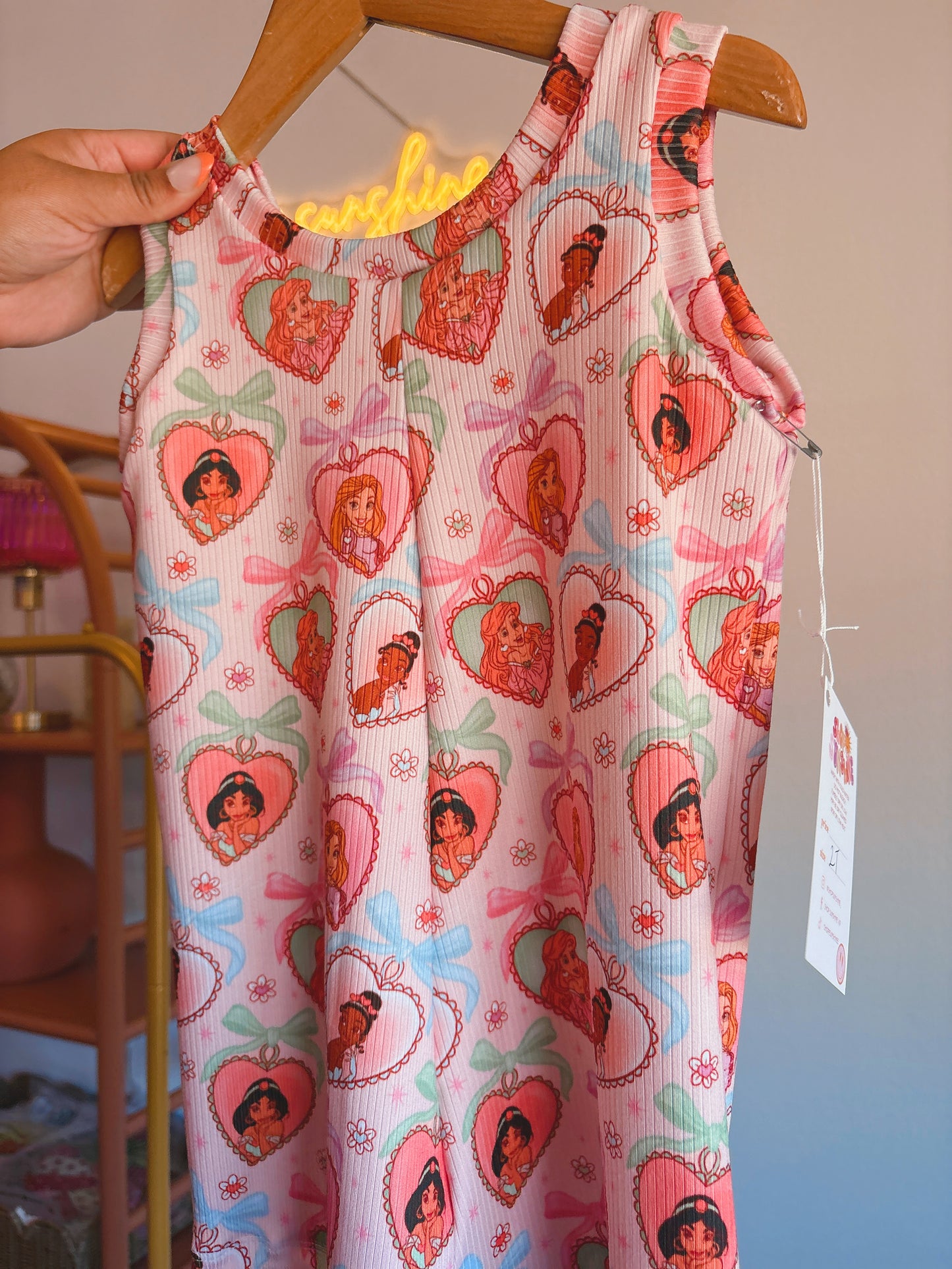 PRINCESS CHARMS SUNNY ROMPER