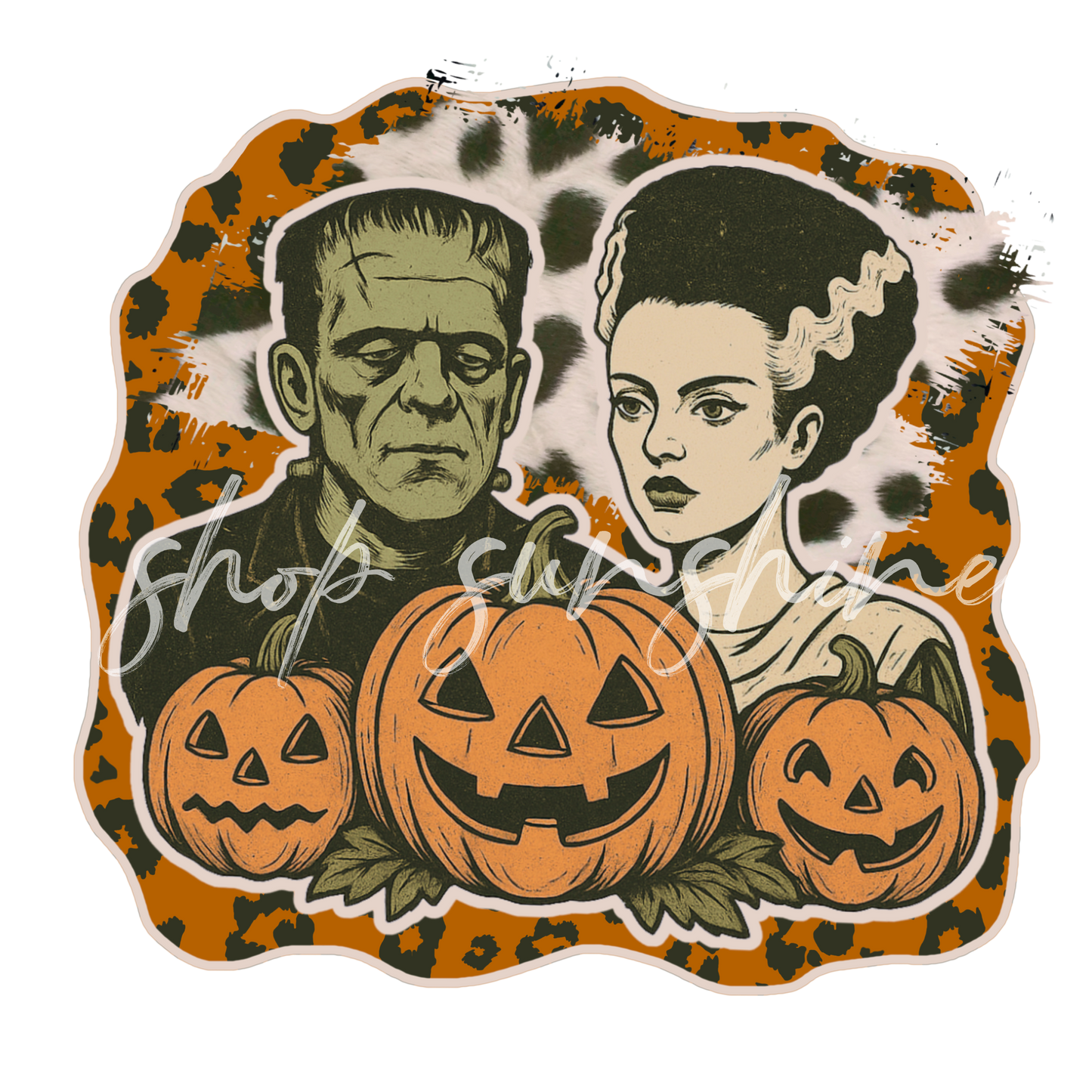 FRANKENSTEIN * screen print mystery boxy tee *