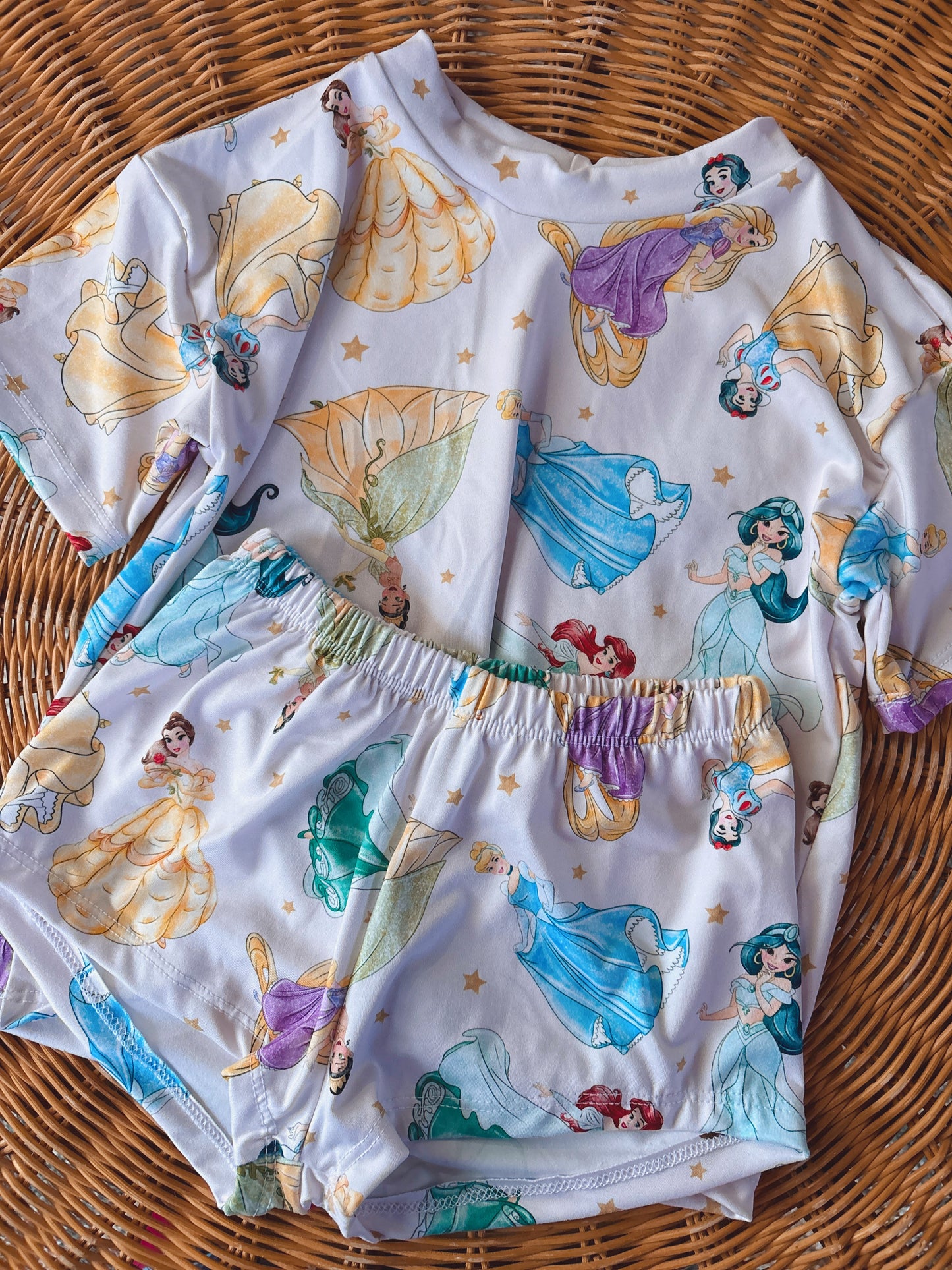 PRINCESS BOXY + SHORTS SET