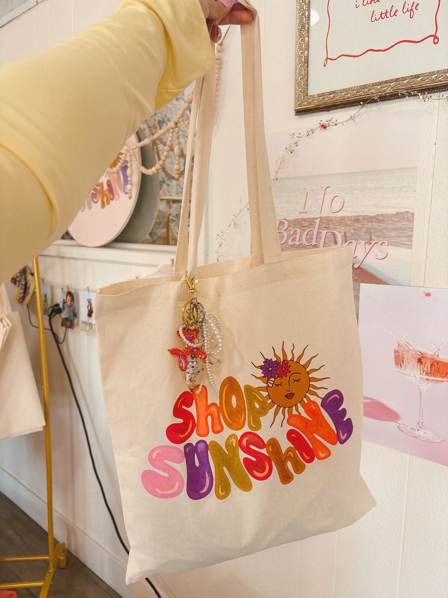 SUNSHINE TOTE (charms not included)