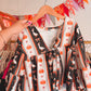 RUFFLE CARDIGAN *choose your print