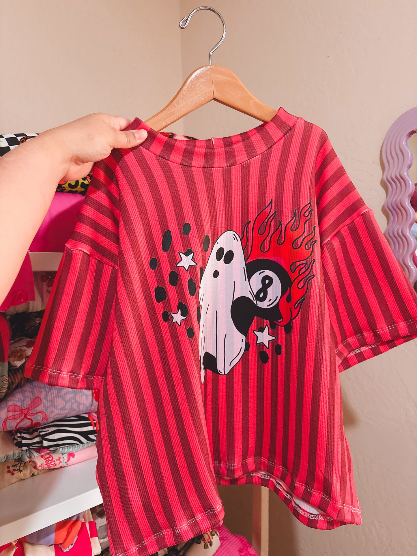 STRIPE GHOSTIE BOXY