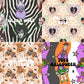 RUFFLE CARDIGAN *choose your print