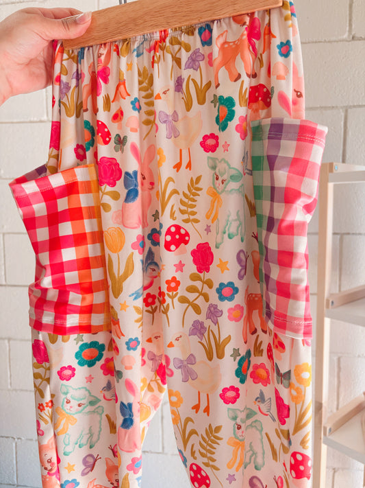 FAIRY GARDEN BARREL PANTS