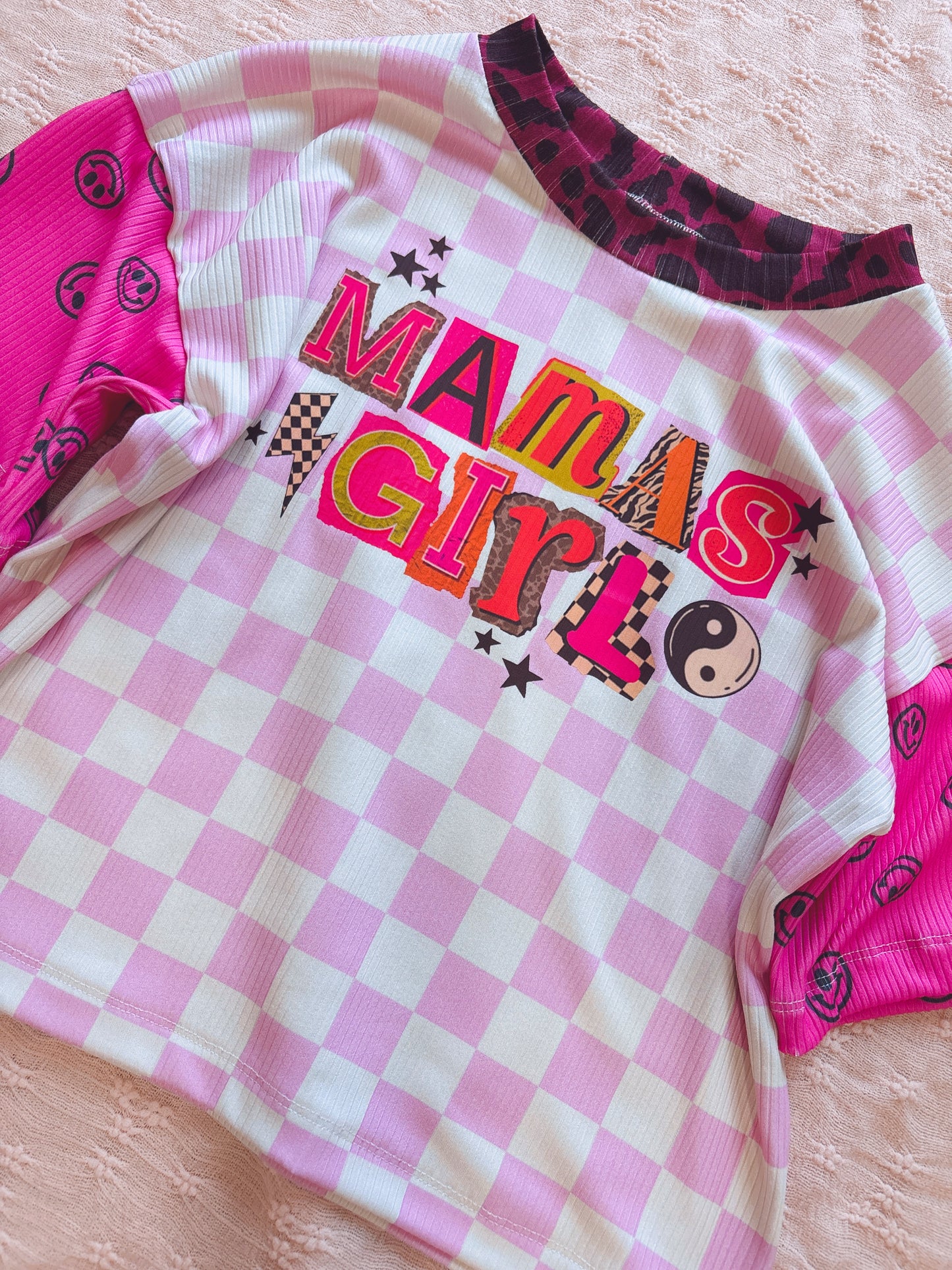 * MAMAS GIRL BOXY TEE ONLY