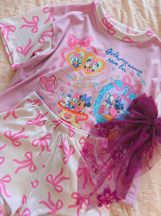 * GIRLS DAY BOXY + SHORTS