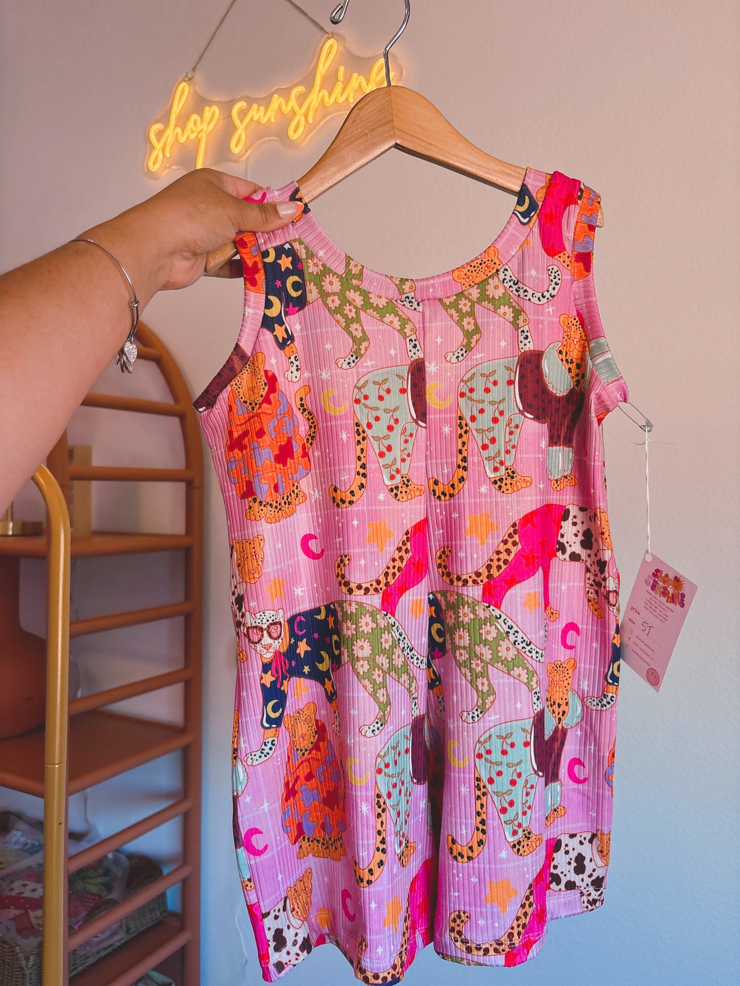 LEOPARD SUNNY ROMPER
