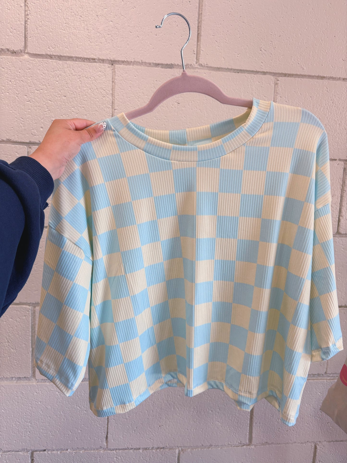 MINTY CHECKER MAMA BOXY