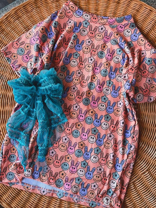 BUNNY URBAN RIB T-SHIRT DRESS