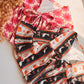 RUFFLE CARDIGAN *choose your print