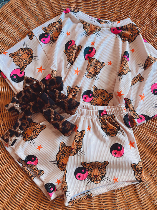 SUNNY SPOTS BOXY + SHORTS SET