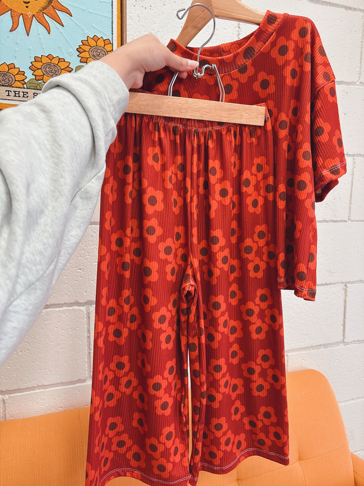 FALL FLORAL: boxy + palazzos