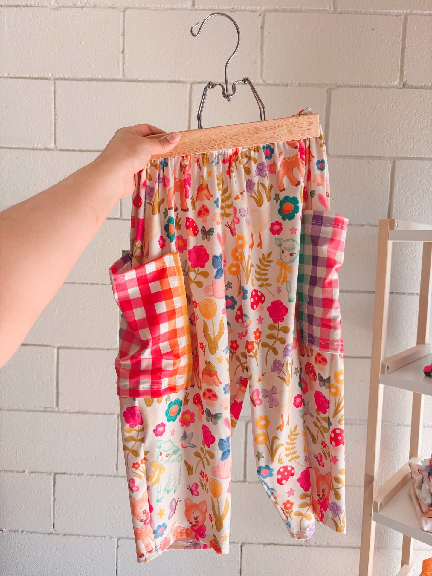 FAIRY GARDEN BARREL PANTS