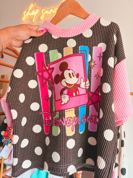 HAPPIEST PLACE POLKA DOT BOXY