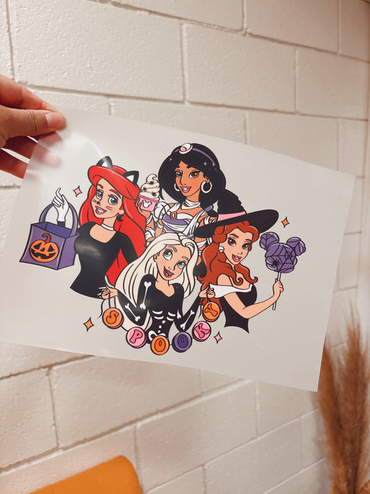 SPOOKY PRINCESS * mystery boxy screen print