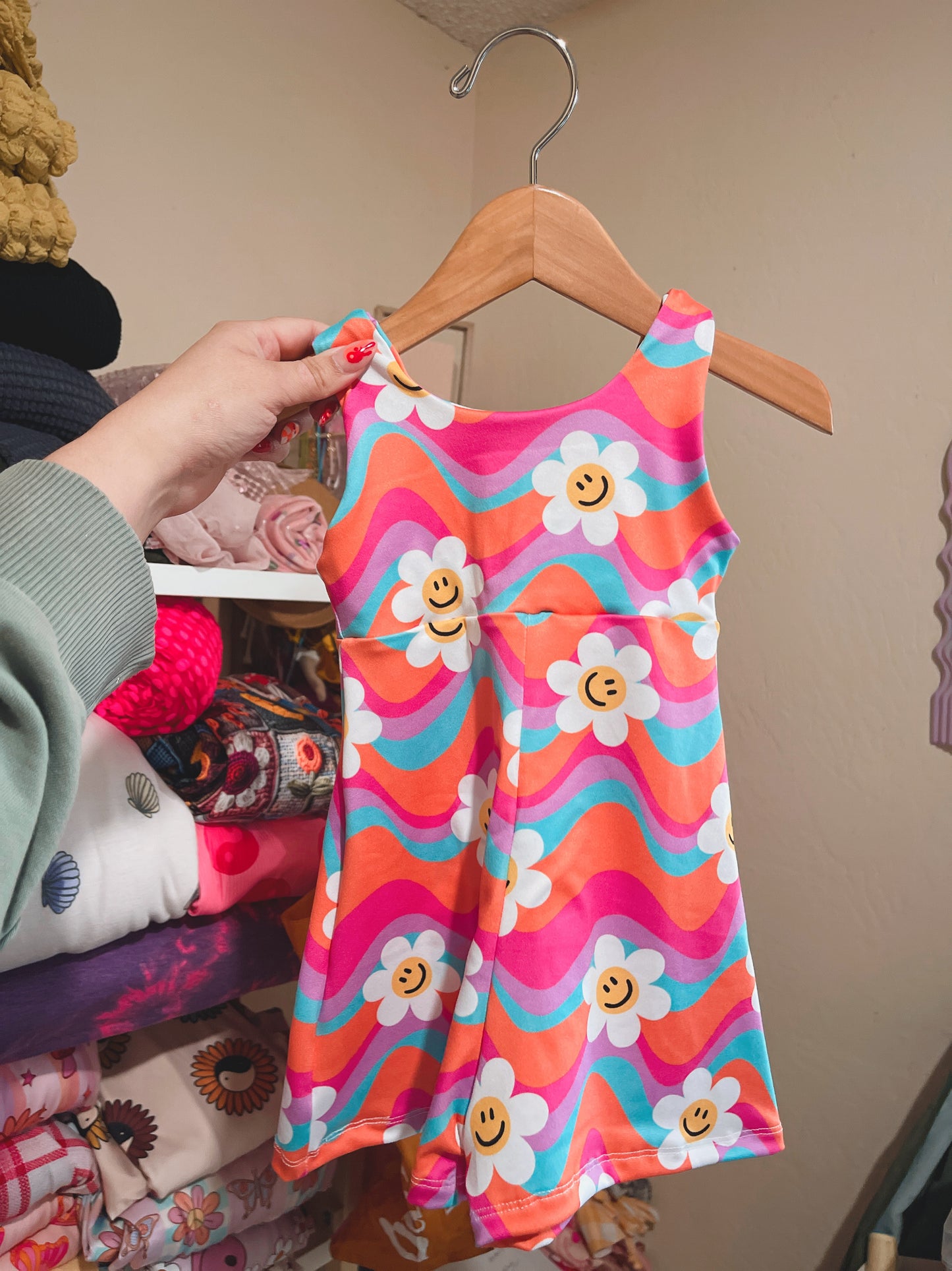 WAVY SMILEY SOL ROMPER