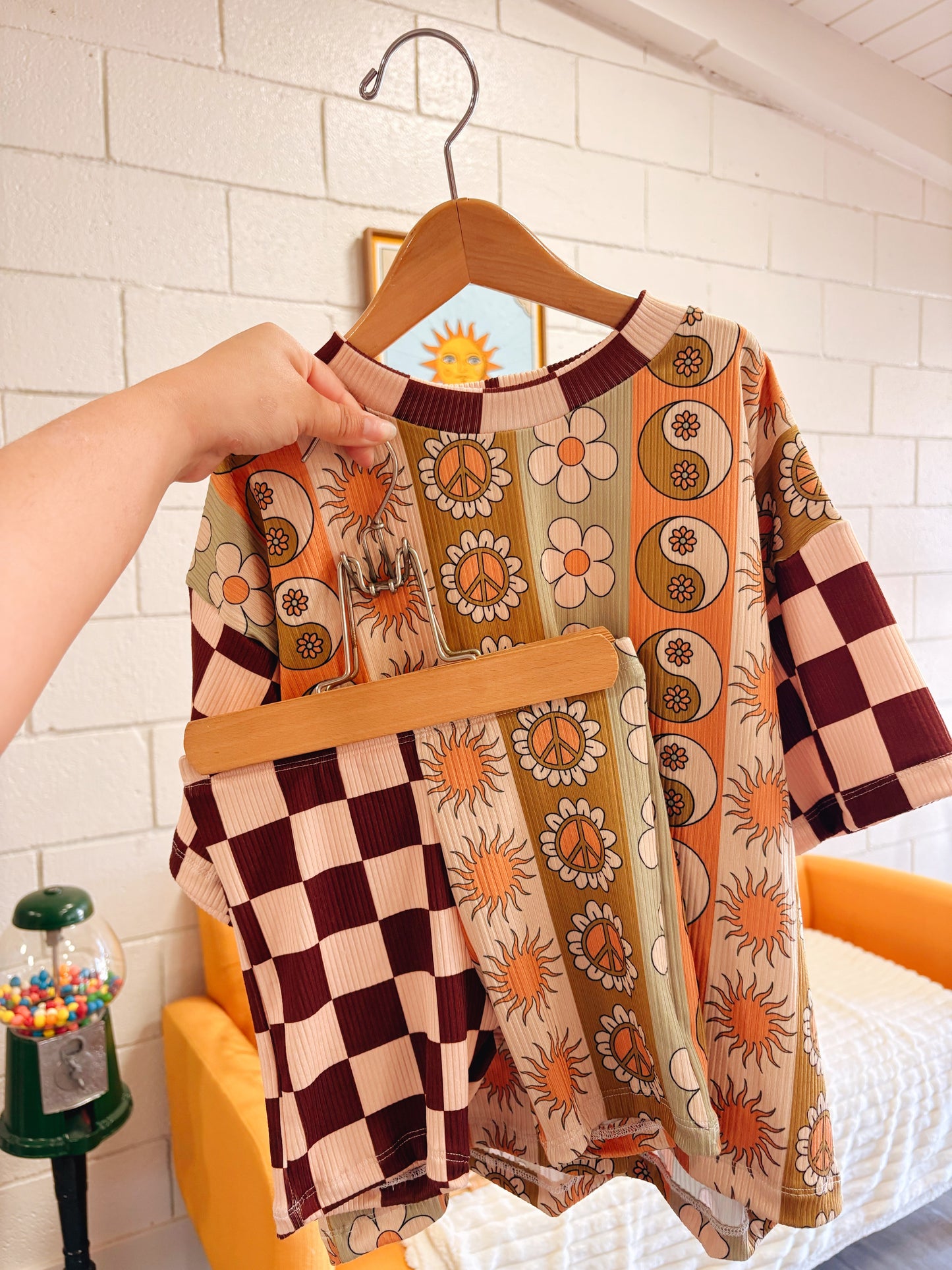 BOHO STRIPE + CHECKER COLORBLOCK SET