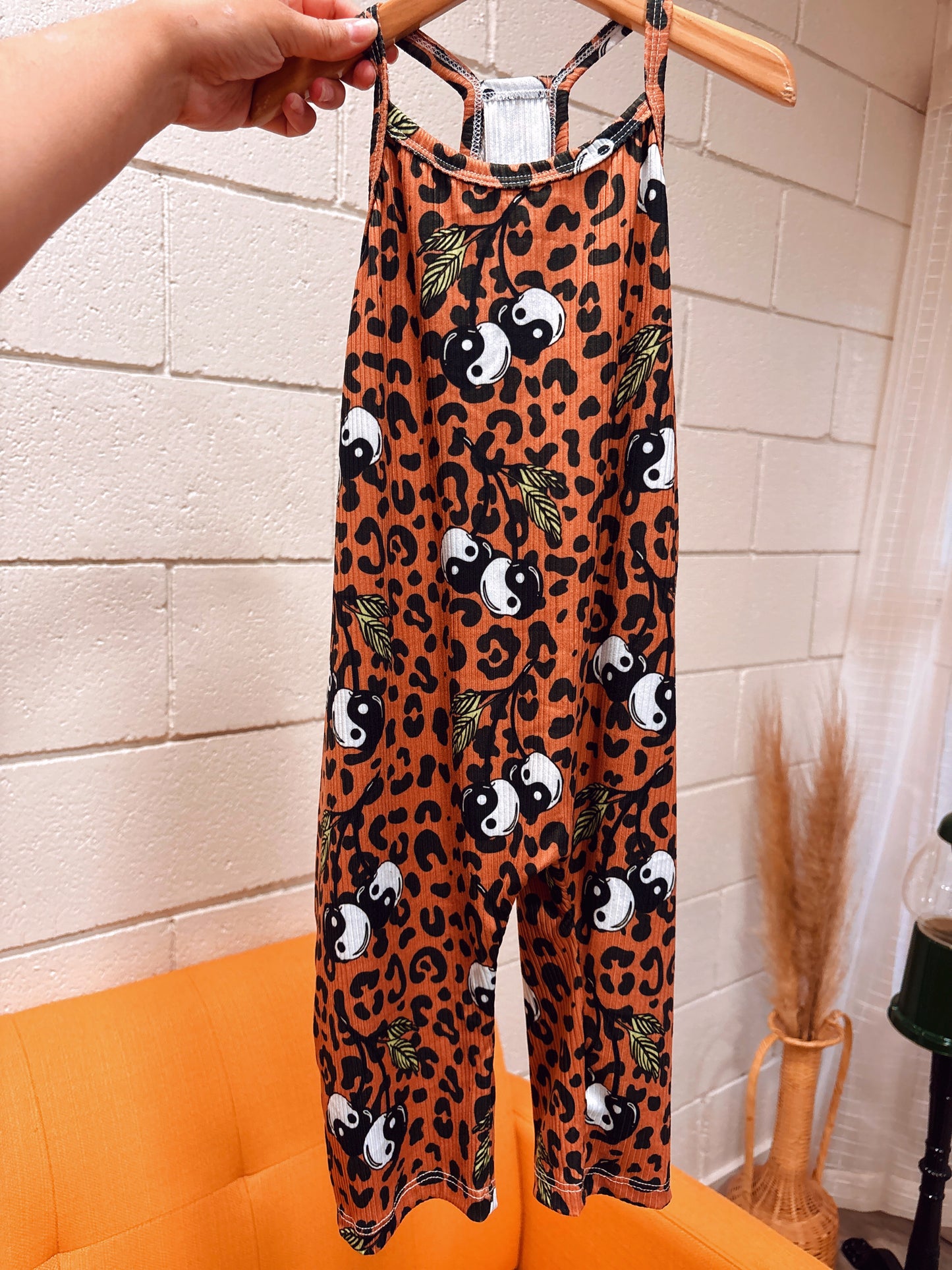 RUBY ROMPER - leopard or mystery