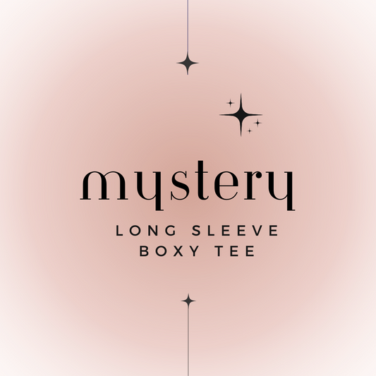 MYSTERY LONG SLEEVE BOXY TEE